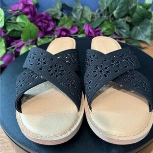 NWOB Splendid Black Selena Sandal Size 10